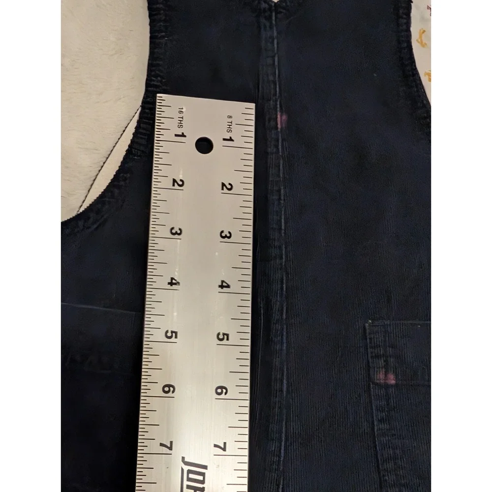 Vtg Baby GAP Y2K Soft Corduroy Navy Overalls & One Piece Airplane Shirt 12-18 mo